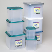 Square 5 Piece Food Storage Containers