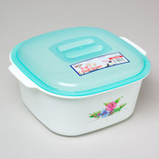 5Qt Floral Design Food Storage Container