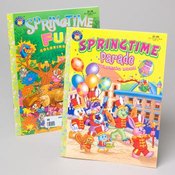 Springtime Coloring Books