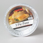 Pie Pan 3 Pack 8" Diameter X 1" Deep
