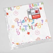 Flat Wrap - Birthday