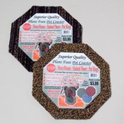 Plant Pot Coaster 8" Assorted