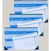 2009 Desk Pad Calendar - 12 Months