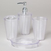 Bath Access Ribbed Clear