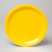 Dark Yellow 9" Paper Plates