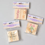 Wood Stamp 1 &amp; 2 Packs