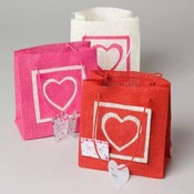 Woven Cloth Valentine Gift Bag