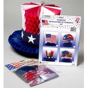 Patriotic Honeycomb Centerpiece