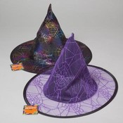 Kids Witch Hat 13" Iridescent