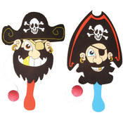 9" PIRATE PADDLE BALL