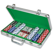 Poker Chip Set In Aluminium Case