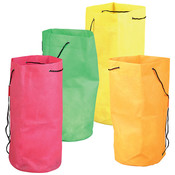 16.5" Neon Drawstring Bag