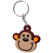 1.50"MONKEY HEAD KEYCHAIN