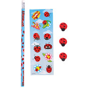 Ladybug Stationery Set