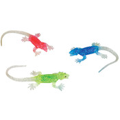 10" COLORFUL STRETCH LIZARD