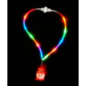 24" Led Lanyard With Snowman