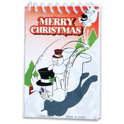 2" X 3.5" Christmas Spiral Notebook