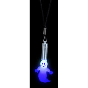 2" Flashing Ghost Necklace