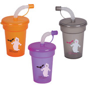 6 oz Assorted  Halloween Sipper Cups
