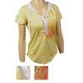 Ladies Short Sleeve T w/Hoodie "Old Hawaiian