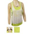 Ladies Halter Top w/Layered Tank Top (2Pc.)
