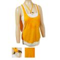 Ladies Halter Top w/Layered Tank Top (2Pc.)