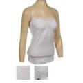 Ladies Sleeveless Tank With Lace Trim