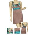 Ladies Fashion Sleeveless Scoop Neck Dress