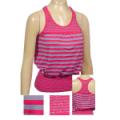 Ladies Scoop Neck Racer Back Fashion Top