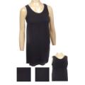 Ladies V-Neck Sleeveless Baby Doll Style Top