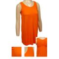 Ladies V-Neck Sleeveless Baby Doll Style Top