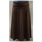 Plus Size Long Flowing Boho Skirt