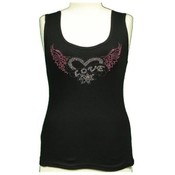 Embellished Rhinestone Studded Fashion Plus Size L