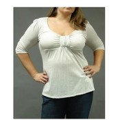Sparkle Holiday Party Plus Size Top