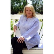 Indigo Purple Kurta Tunic Plus Size Top