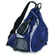 Single Strap Bongee design Backpack, Jacquard Nylo