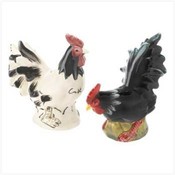 Rooster &amp; Hen Shaker Set