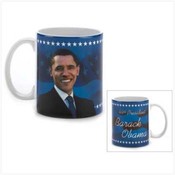 Barack Obama - Patriotic Ceramic Mug