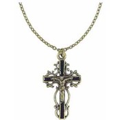 Enamel Cross Necklace
