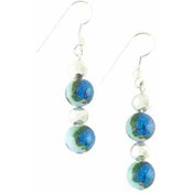 Handcrafted Peacock Earrings