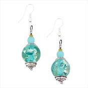 Aztec Blue Earrings