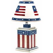 Vintage Americana Lamp