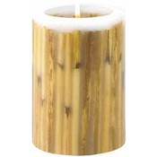 Wood Inlay Candle