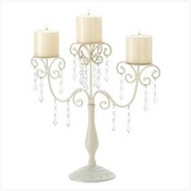Ivory Elegance Caldelabra