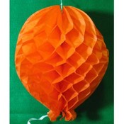 12'' Orange Tissue Balloon Decorations