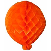 19'' Orange Tissue Balloon Decorations