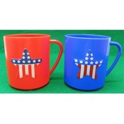 Plastic Patriotic Mugs