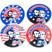 Mini Presidents Day Buttons