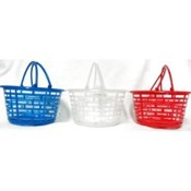 Patriotic Plastic Basket