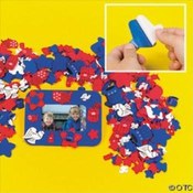 Foam Adhesive Patriotic Shapes
